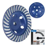 Deimantinis &scaron;lifavimo diskas TURBO, 125 mm, M14, 5 mm segmentai GEKO G00378