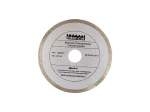 Deimantinis pjovimo diskas i&scaron;tisine briauna, 125 &times; 22 mm