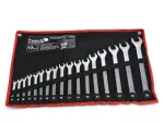 Kombinuotų veržliarakčių rinkinys 8&ndash;32 mm, 17 vnt., CrV TVARDY T00652