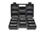 Smūginių galvučių rinkinys 3/4&Prime;, 17&ndash;32 mm, 8 vnt. GEKO G10516