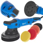 Ekscentrinė poliravimo ma&scaron;inėlė Dual Action 150 mm, 720 W su 4 kempinėmis GEKO G80293