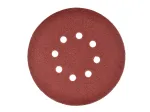 &Scaron;lifavimo popieriaus diskas su skylutėmis ir lipukais, 150 mm, P60