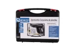 Plastiko suvirinimo ir kar&scaron;tų kabių įrankio rinkinys 70 W GEKO G81281