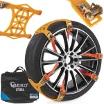 Greitai montuojamų ratų sukibimo juostų rinkinys, 6 vnt. GEKO G73866