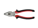 Poliruotos universalios replės, 180 mm, raudona ir juoda GEKO G01621