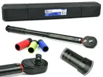 Dinamometrinis raktas 1/2&Prime;, 28&ndash;210 Nm su galvutėmis GEKO G10068