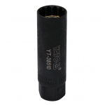 Galvutė žvakei 3/8'' 14mm (plonasienė)(12-kamp)