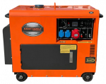 Dyzelinis trifazis elektros generatorius KRAFT&DELE 7000W 12/230/400V (KD121 2K)