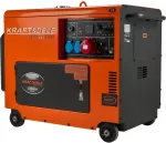 Dyzelinis trifazis elektros generatorius KRAFT&DELE 7000W 12/230/400V (KD121 2K)