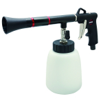 Pneumatinis. plovimo/džiovinimo pistoletas su plastikiniu bakeliu