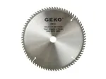 Medienos pjovimo diskas TCT, 230 &times; 22 mm, 80 dantų GEKO G00141