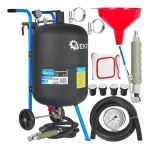 Slėginė smėliasrovė su priedais, 76 L GEKO G02020