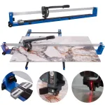 Plytelių pjovimo staklės 1200 mm PROFI su lazeriu GEKO G30117