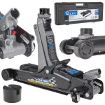Hidraulinis ratinis domkratas, 2,5 t, 85&ndash;380 mm GEKO G02030