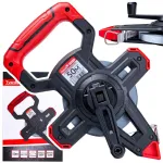 Geodezinė plieninė matavimo juosta 50 m TVARDY T00362