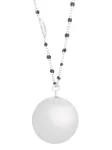 Bola nė&scaron;tumo karoliai Luna gold &empty; 20 mm