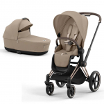 CYBEX Priam V4 2 in 1 Cozy Beige (Rose Gold Frame)