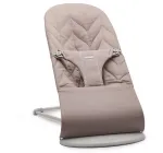 BABYBJ&Ouml;RN gultukas - Bouncer Bliss - Spalva - Petal quilt Light grey frame