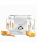 Beaba Babycook Plus trintuvas-garintuvas 4in1, white/silver