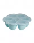 Beaba silikoninis kūdikio maisto konteineris Multiportions, XL (6x150 ml), blue