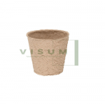 Durpiniai vazonai daiginimui organiniai 8x8 cm 12 vnt