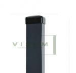 Stulpas tvorai 40 x 60 x 2500 , 2mm, PILKAS