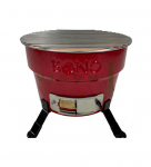 Grilis Kamado Bono Hibachi, raudona, 31 cm