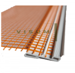 Cokolinio ir skardos užbaigimo profilis