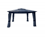 Pavėsinė Domoletti GP0036, 400 cm, juoda sp.