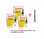 Savaime i&scaron;silyginantis mi&scaron;inys 3vnt + betonavimo auk&scaron;čio matuoklis MASTER (100vnt)
