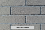 Plytų imitacinė medžiaga (&bdquo;Lankstus klinkeris&ldquo;) ROMA GRAFIT RG 20