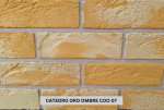 Plytų imitacinė medžiaga (&bdquo;Lankstus klinkeris&ldquo;) CATEDRO ORO OMBRE COO 07