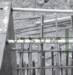 PVC vamzdis klojiniams 2m