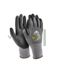 Pir&scaron;tinės Active FLEX F3130 i&scaron; OEKO-TEX&reg; 100 medžiagos, aplietos nitrilo puta