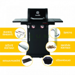 Dujinis grilis Char-Broil Professional CORE B 2 rinkinys