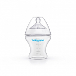 BabyOno dieglių nesukeliantis buteliukas NATURAL NURSING, 180 ml
