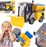 Žaislinis automobilis Sniego valytuvas, buldozeris 1:16