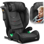 Automobilinė kėdutė Nukido Louis Soft juoda -pilka, 15-36 kg ISOFIX