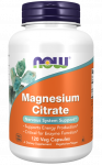 Now Magnesium Citrate - 120 veg. kaps.