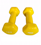 &Scaron;e&scaron;iakampis aerobikos hantelis Prove 1kg (1vnt)