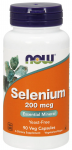 NOW Selenium 200mcg 90 Vcaps