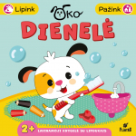 &Scaron;UNIUKAS OKAS DIENELĖ užduočių knygelė su lipdukais