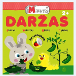 KI&Scaron;KUTIS MIKUTIS. DARŽAS. Spalvinimo knygelė