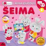 KI&Scaron;KUTIS MIKUTIS. &Scaron;EIMA. Spalvinimo knygelė