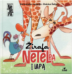 ŽIRAFA NETELPA Į LAPĄ. Knyga vaikams