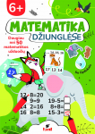 MATEMATIKA DŽIUNGLĖSE 6+ užduočių knygelė su lipdukais