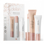 Delilah Beauty Icons 3 Piece Hero Collection veido priežiūros rinkinys, Rinkinys