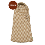 Molis&Co kūdikio vokelis į vežimėlio lop&scaron;į Brown Checks