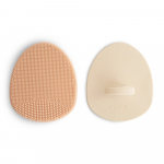 Mushie &scaron;epetėlis luobelei Cradle Cap Brush Blush/Shifting Sand (2 vnt)