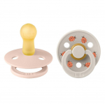 BIBS čiulptukų rinkinys 1 dydis (0 - 6 mėn.) Ladybug Blush Mix